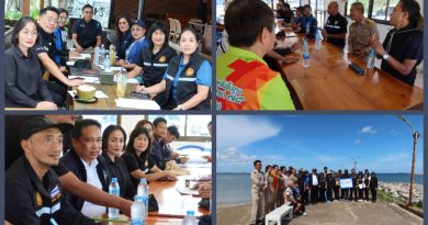 การติดตามผลการดำเนินโครงการตามแผนปฏิบัติราชการประจำปีของกลุ่มจังหวัดภาคใต้ฝั่งอ่าวไทย